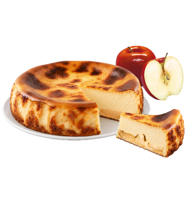 Tarta Vasca de manzana 
